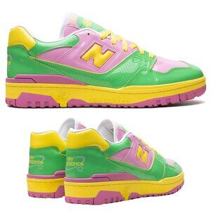 New Balance 550 contrast Men's Size 10.5(Pink & Green)
